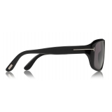 Tom Ford - Duke Sunglasses - Occhiali da Sole Morbido Quadrato in Acetato - Nero - FT0754 - Occhiali da Sole - Tom Ford Eyewear