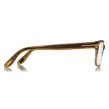 Tom Ford - Square Acetate Optical Frame - Dark Green - FT5313 - Optical Glasses - Tom Ford Eyewear