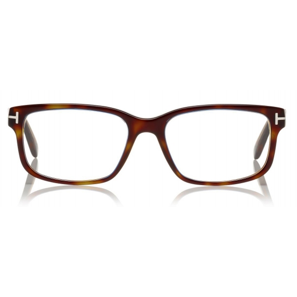 Tom Ford - Square Acetate Optical Frame - LIght Havana - FT5313 - Optical Glasses - Tom Ford Eyewear