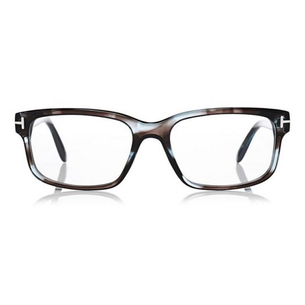 Tom Ford - Square Acetate Optical Frame - Grey Melange - FT5313 - Optical Glasses - Tom Ford Eyewear