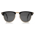 Tom Ford - Henry Sunglasses - Occhiali da Sole Rotondi in Acetato - Nero - FT0248 - Occhiali da Sole - Tom Ford Eyewear