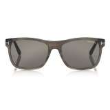 Tom Ford - Giulio Sunglasses - Occhiali da Sole Morbido Quadrato - Marroni - FT0698 - Occhiali da Sole - Tom Ford Eyewear