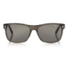 Tom Ford - Giulio Sunglasses - Occhiali da Sole Morbido Quadrato - Marroni - FT0698 - Occhiali da Sole - Tom Ford Eyewear