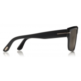 Tom Ford - Alessio Sunglasses - Squared Acetate Sunglasses - Black - FT0699 - Sunglasses - Tom Ford Eyewear