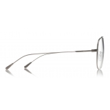 Tom Ford - Metal Criss Cross Aviators Optical Glasses - Pilot Shape - Silver - FT5531 - Optical Glasses - Tom Ford Eyewear