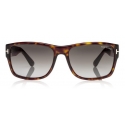 Tom Ford - Mason Sunglasses - Occhiali da Sole Quadrato - FT0445 - Avana a Gradiente - Occhiali da Sole - Tom Ford Eyewear