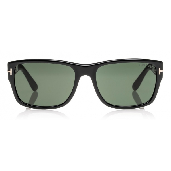 Tom Ford - Mason Sunglasses - Soft Squared Acetate Sunglasses - Black -FT0445 - Sunglasses - Tom Ford Eyewear