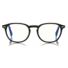 Tom Ford - Occhiali da Vista Rotondi Ottici - Nero - FT5583-B - Occhiali da Vista - Tom Ford Eyewear