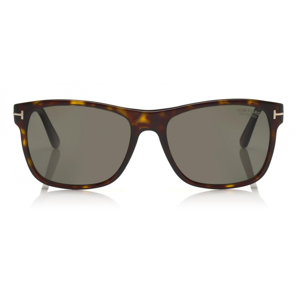 Tom Ford - Polarized Giulio Sunglasses - Soft Squared Sunglasses - Dark ...