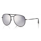 Tom Ford - Jason Sunglasses - Pilot Style Sunglasses - Black - FT0621 - Sunglasses - Tom Ford Eyewear