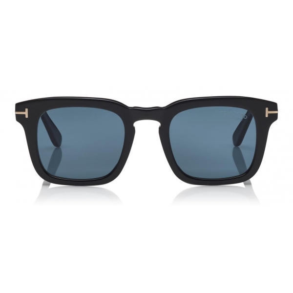 Tom Ford - Polarized Dax Sunglasses - Square Sunglasses - Black - FT0751-P - Sunglasses - Tom Ford Eyewear