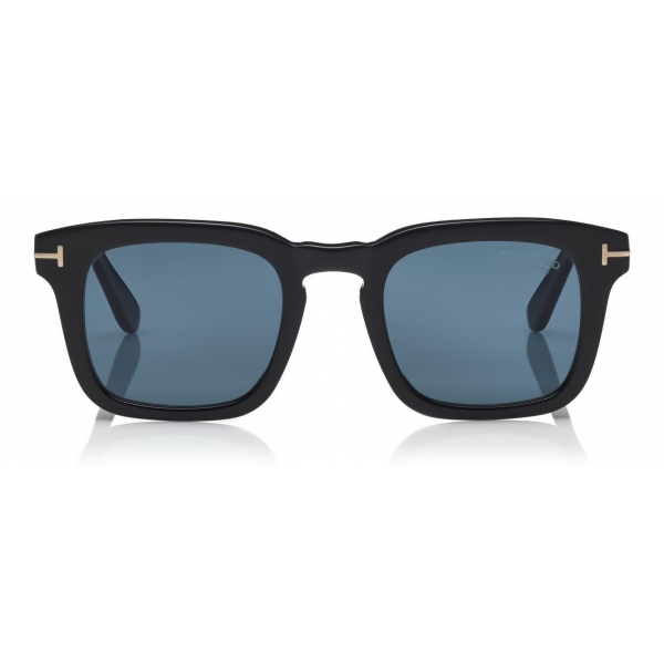 Tom Ford - Polarized Dax Sunglasses - Square Sunglasses - Black - FT0751-P  - Sunglasses - Tom Ford Eyewear - Avvenice