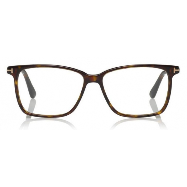 Tom Ford - Square Optical Glasses - Dark Havana - FT5478-B - Optical Glasses  - Tom Ford Eyewear - Avvenice