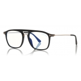 Tom Ford - Occhiali da Vista Quadrati Ottici - Nero - FT5588-B - Occhiali da Vista - Tom Ford Eyewear