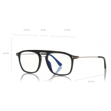 Tom Ford - Occhiali da Vista Quadrati Ottici - Nero - FT5588-B - Occhiali da Vista - Tom Ford Eyewear