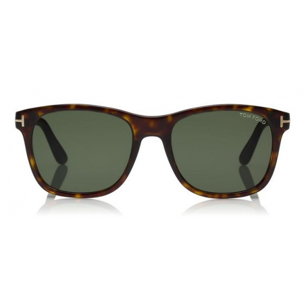Tom Ford - Eric Sunglasses - Squared Acetate Sunglasses -Dark Havana - FT0595 - Sunglasses - Tom Ford Eyewear