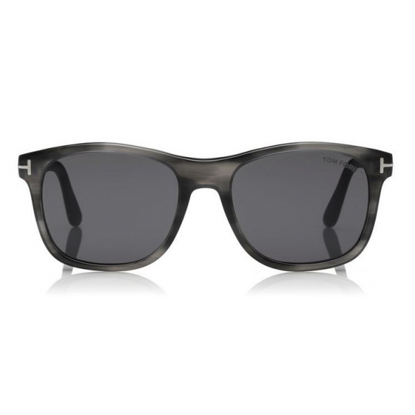 Tom Ford - Eric Sunglasses - Occhiali Quadrato in Acetato - Grigio - FT0595 - Occhiali da Sole - Tom Ford Eyewear