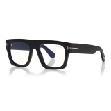 Tom Ford - Fausto Optical Glasses - Occhiali Quadrati in Acetato - Nero - FT5634-B - Occhiali da Vista - Tom Ford Eyewear