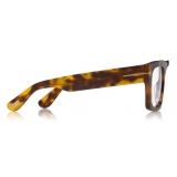 Tom Ford - Fausto Optical Glasses - Occhiali Quadrati - Avana Scuro - FT5634-B - Occhiali da Vista - Tom Ford Eyewear