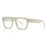 Tom Ford - Fausto Optical Glasses - Occhiali Quadrati - Palladio - FT5634-B - Occhiali da Vista - Tom Ford Eyewear