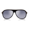 Tom Ford - Nicholai Sunglasses - Occhiali da Sole Stile Pilota - Nero Fumo - FT0624 - Occhiali da Sole - Tom Ford Eyewear