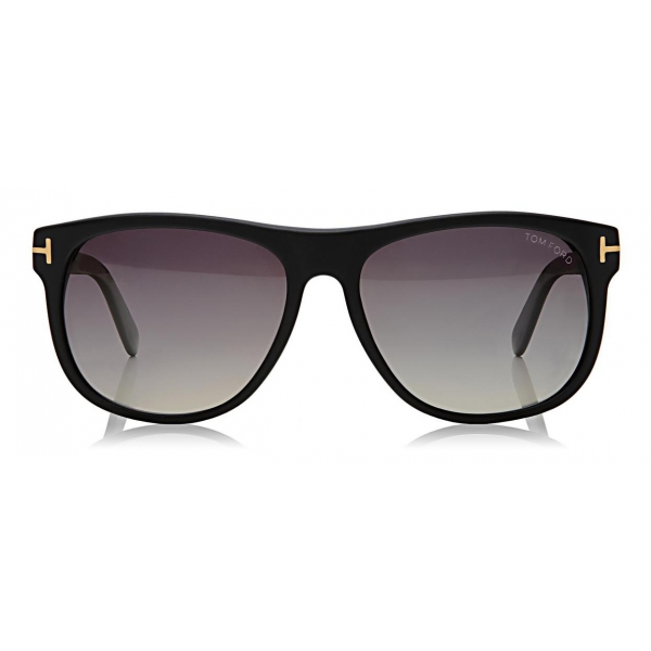 Tom Ford - Olivier Soft Square Polarized Sunglasses - Occhiali Quadrati - Nero - FT0236P - Occhiali da Sole - Tom Ford Eyewear