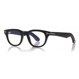 Tom Ford - Rectangle Optical Glasses - Occhiali Ottici Rettangolari - Nero - FT5558-B - Occhiali da Vista - Tom Ford Eyewear