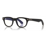 Tom Ford - Rectangle Optical Glasses - Rectangle Optical Glasses - Black - FT5558-B - Optical Glasses - Tom Ford Eyewear