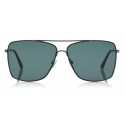 Tom Ford - Magnus Sunglasses - Occhiali da Sole Forma di Navigatore - Nero - FT0651 - Occhiali da Sole - Tom Ford Eyewear