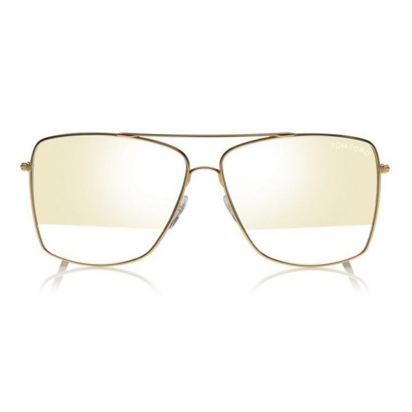 Tom Ford - Magnus Sunglasses - Occhiali da Sole Forma di Navigator - Grigio - FT0651 - Occhiali da Sole - Tom Ford Eyewear