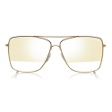 Tom Ford - Magnus Sunglasses - Navigator Shape Sunglasses - Grey - FT0651 - Sunglasses - Tom Ford Eyewear