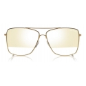 Tom Ford - Magnus Sunglasses - Occhiali da Sole Forma di Navigator - Grigio - FT0651 - Occhiali da Sole - Tom Ford Eyewear