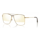 Tom Ford - Magnus Sunglasses - Occhiali da Sole Forma di Navigator - Grigio - FT0651 - Occhiali da Sole - Tom Ford Eyewear