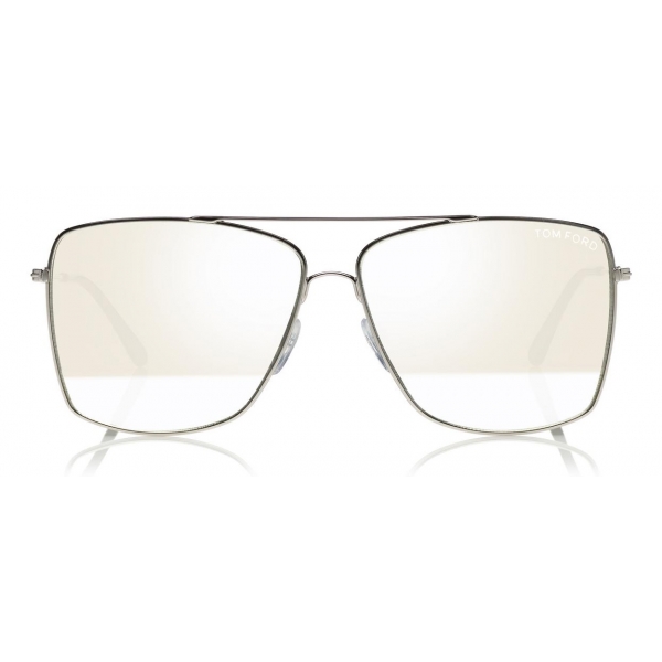 Tom Ford - Magnus Sunglasses - Occhiali da Sole Forma di Navigator - Oro  Bianco - FT0651 - Occhiali da Sole - Tom Ford Eyewear - Avvenice