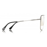 Tom Ford - Magnus Sunglasses - Navigator Shape Sunglasses - White Gold - FT0651 - Sunglasses - Tom Ford Eyewear