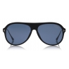 Tom Ford - Polarized Nicholai Sunglasses - Occhiali da Sole Stile Pilota - Nero - FT0624-P - Occhiali da Sole - Tom Ford Eyewear