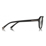 Tom Ford - Round Opticals Sunglasses - Occhiali Rotondi Ottici - Nero - FT5533-B - Occhiali da Sole - Tom Ford Eyewear