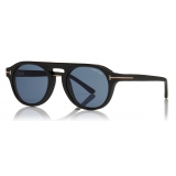 Tom Ford - Round Opticals Sunglasses - Round Optical Sunglasses - Black - FT5533-B - Sunglasses - Tom Ford Eyewear