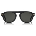 Tom Ford - Round Opticals Sunglasses - Round Optical Sunglasses - Matte Black - FT5533-B - Sunglasses - Tom Ford Eyewear