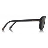 Tom Ford - Round Opticals Sunglasses - Round Optical Sunglasses - Matte Black - FT5533-B - Sunglasses - Tom Ford Eyewear