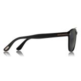 Tom Ford - Holt Sunglasses - Square Acetate Sunglasses - Black - FT0516 - Sunglasses - Tom Ford Eyewear