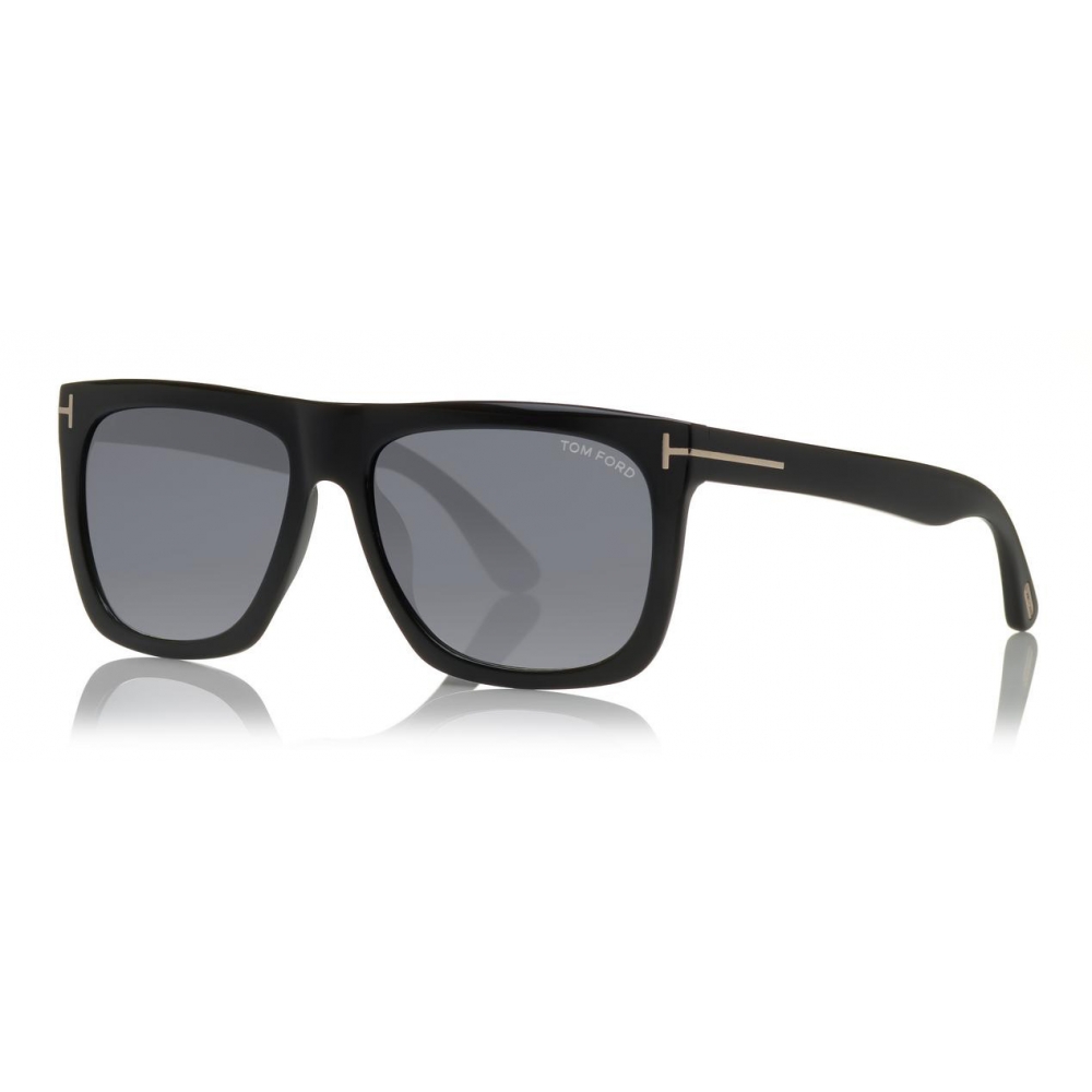 Tom Ford - Morgan Sunglasses - Squared Acetate Sunglasses - Black Smoke ...
