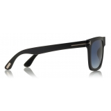 Tom Ford - Morgan Sunglasses - Squared Acetate Sunglasses - Black Blue - FT0513 - Sunglasses - Tom Ford Eyewear