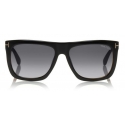 Tom Ford - Morgan Sunglasses - Squared Acetate Sunglasses - Black Havana - FT0513 - Sunglasses - Tom Ford Eyewear