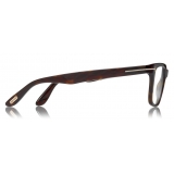 Tom Ford - Optical Glasses - Square Acetate Glasses - Dark Havana - FT5304 - Optical Glasses - Tom Ford Eyewear