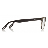 Tom Ford - Optical Glasses - Occhiali da Vista Quadrati in Acetato - Grigio - FT5304 - Occhiali da Vista - Tom Ford Eyewear