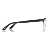 Tom Ford - Square Optical Frame Glasses - Occhiali Quadrati in Metallo - Nero - FT5323 - Occhiali da Vista - Tom Ford Eyewear