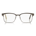 Tom Ford - Optical Frame Sunglasses - Quadrati in Metallo - Canna di Fucile - FT5323 - Occhiali da Vista - Tom Ford Eyewear