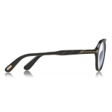Tom Ford - Tom N.15 Sunglasses - Real Buffalo Horn Style Sunglasses - Black - FT5561-P-B - Sunglasses - Tom Ford Eyewear