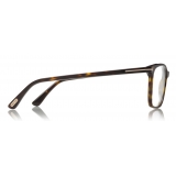 Tom Ford - Soft Square Optical Gasses - Occhiali Quadrati - Avana Scuro - FT5478-B - Occhiali da Vista - Tom Ford Eyewear